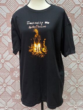 "The Tragically Hip 2009 We Are The Same Tour Tee Black Size L